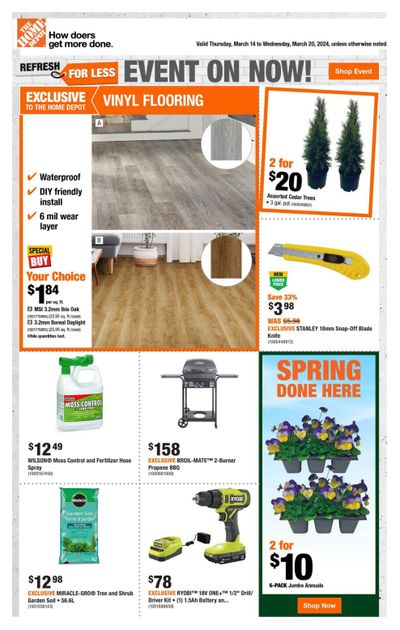 Home Depot (BC) Flyer March 14 to 20