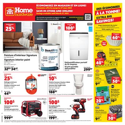 Home Hardware (QC) Flyer March 14 to 27