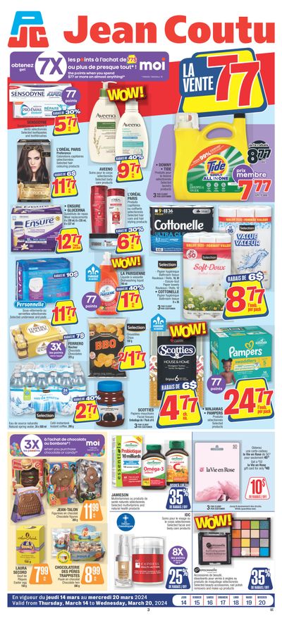 Jean Coutu (QC) Flyer March 14 to 20