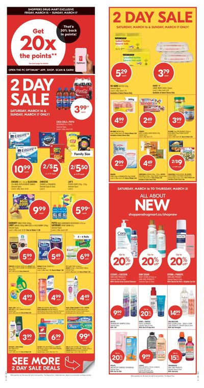 Shoppers Drug Mart (West) Flyer March 16 to 21