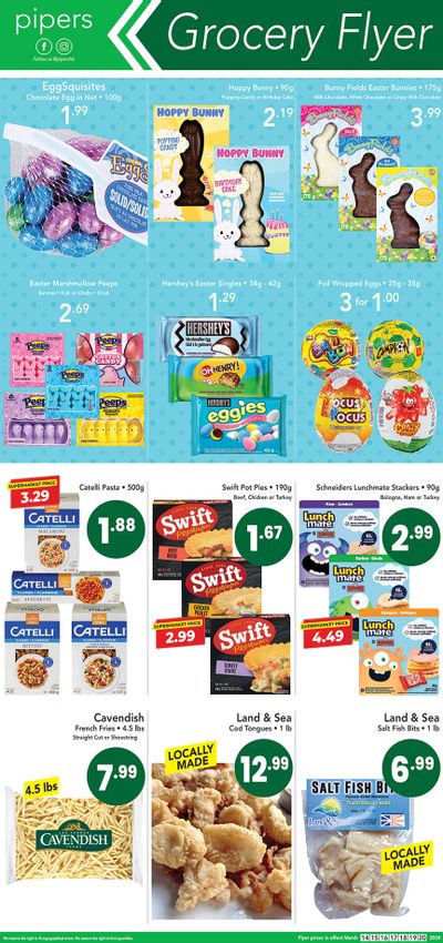 Pipers Superstore Flyer March 14 to 20