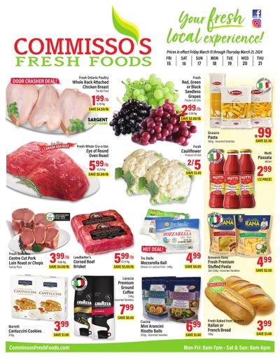 Commisso's Fresh Foods Flyer March 15 to 21