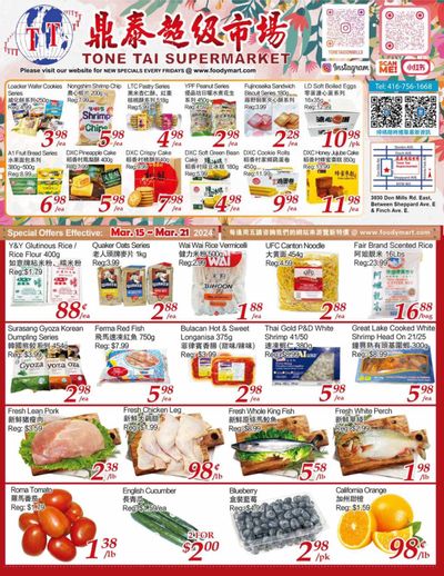 Tone Tai Supermarket Flyer March 15 to 21