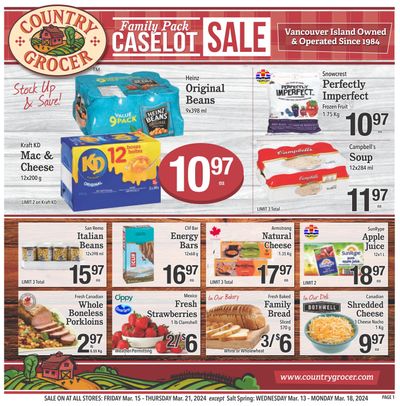 Country Grocer Flyer March 15 to 21