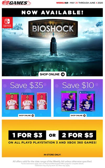 EB Games Flyer May 29 to June 4