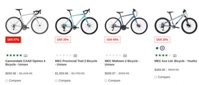 MEC Canada Clearance Bike and Clothing Deals