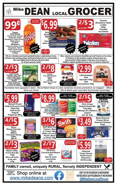 Mike Dean Local Grocer Flyer March 15 to 21