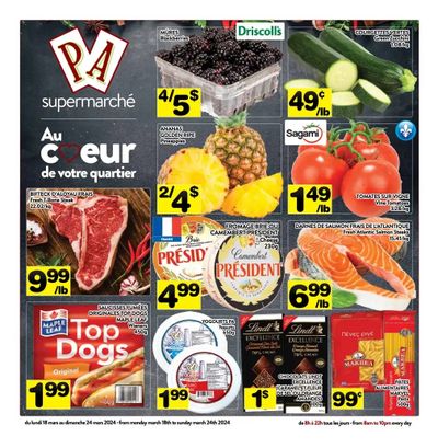Supermarche PA Flyer March 18 to 24