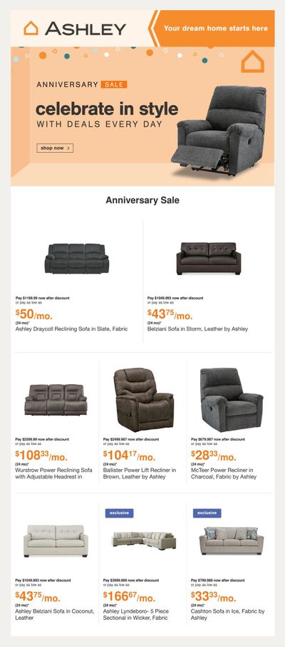 Ashley HomeStore Flyer March 12 to 18