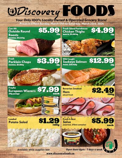 Discovery Foods Flyer March 17 to 23