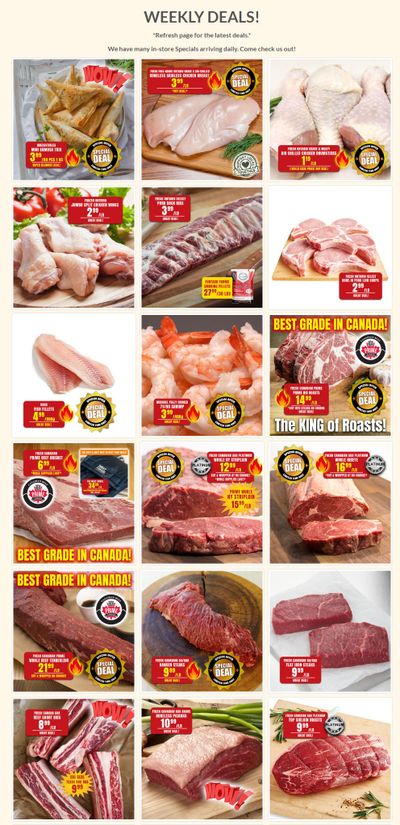 Robert's Fresh and Boxed Meats Flyer March 18 to 25
