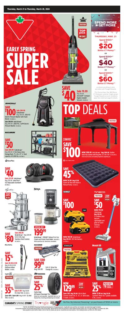 Canadian Tire (ON) Flyer March 21 to 28