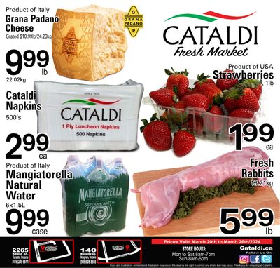 Cataldi Fresh Market Flyer March 20 to 26