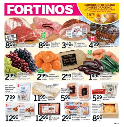 Fortinos Flyer March 21 to 27
