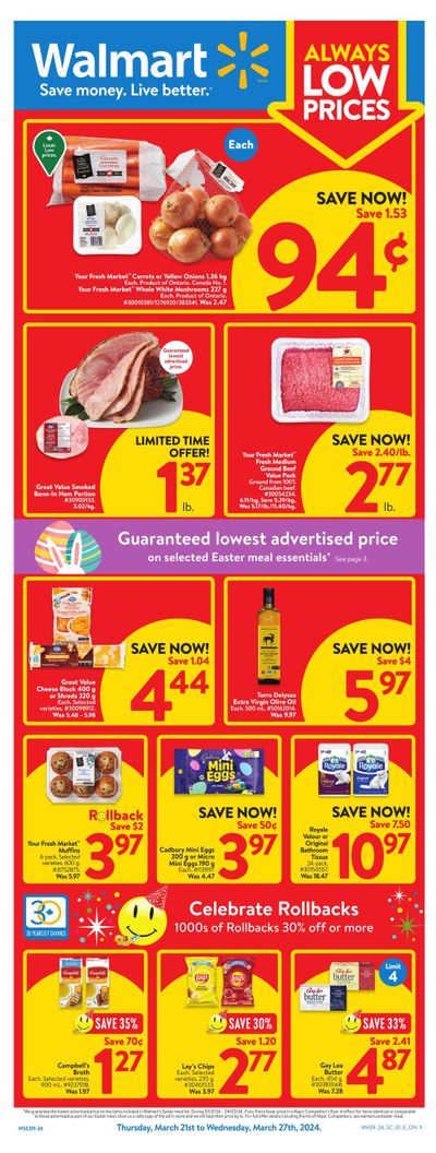 Walmart (ON) Flyer March 21 to 27