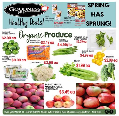 Goodness Me Flyer March 20 to 26
