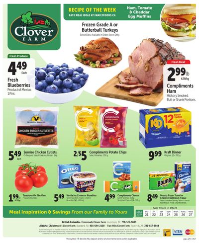 Clover Farm (West) Flyer March 21 to 27