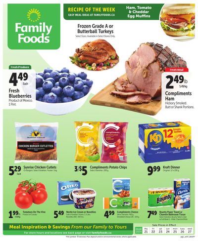 Family Foods Flyer March 21 to 27