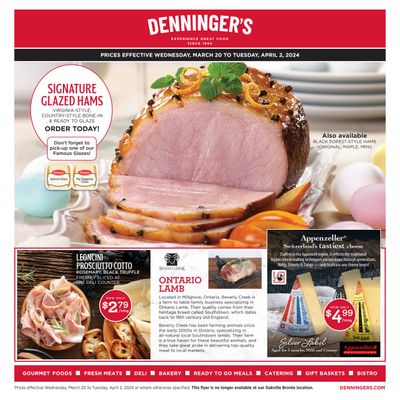Denninger's Monthly Flyer March 20 to April 2