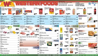 Western Foods Flyer March 20 to 26