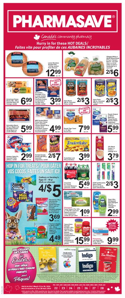 Pharmasave (NB) Flyer March 22 to 28