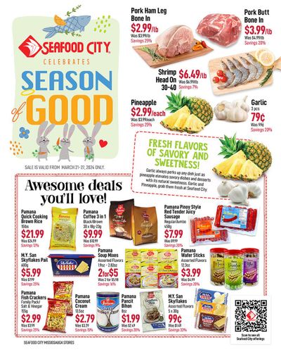 Seafood City Supermarket (ON) Flyer March 21 to 27