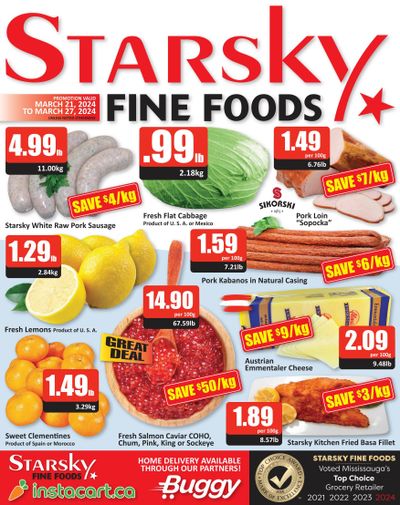 Starsky Foods Flyer March 21 to 27