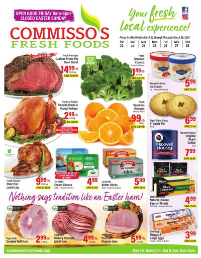 Commisso's Fresh Foods Flyer March 22 to 28