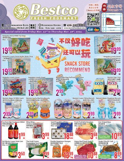 BestCo Food Mart (Scarborough) Flyer March 22 to 28