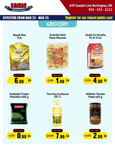Samir Supermarket Flyer March 23 to 25