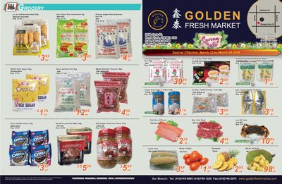Golden Fresh Market Flyer March 22 to 28