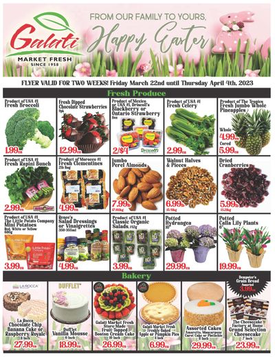 Galati Market Fresh Flyer March 22 to April 4