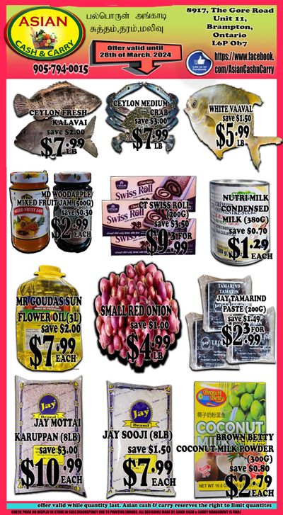 Asian Cash & Carry Flyer March 22 to 28