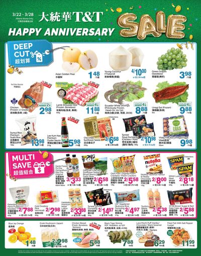 T&T Supermarket (AB) Flyer March 22 to 28