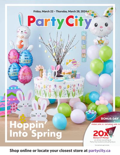 Party City Flyer March 22 to 28