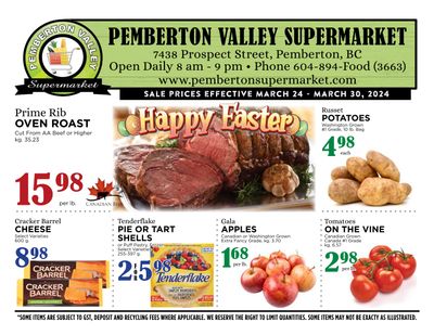 Pemberton Valley Supermarket Flyer March 24 to 30