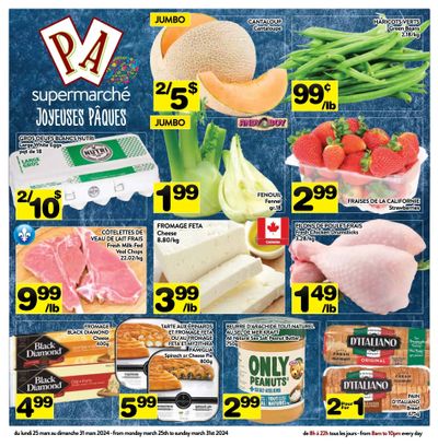 Supermarche PA Flyer March 25 to 31