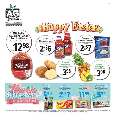 AG Foods Flyer March 24 to 30