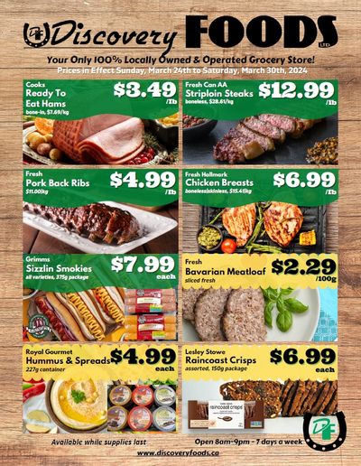 Discovery Foods Flyer March 24 to 30
