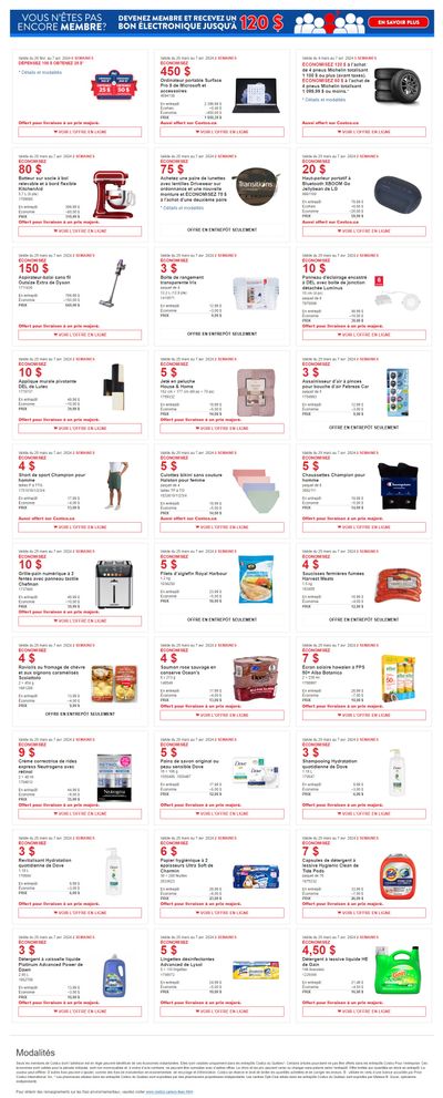 Costco (QC) Weekly Savings March 25 to April 7