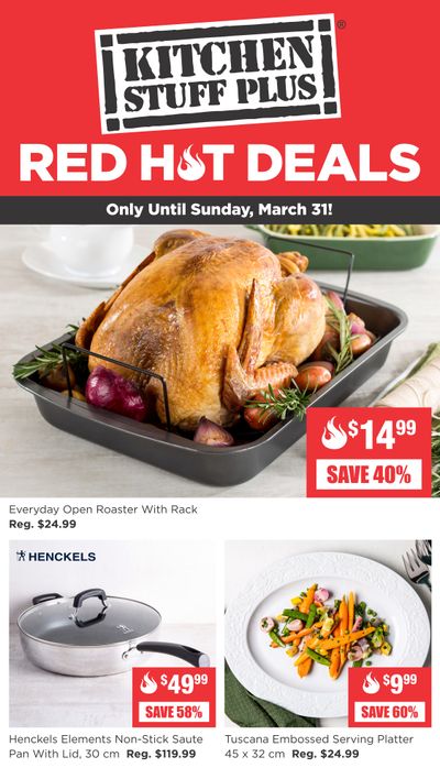 Kitchen Stuff Plus Red Hot Deals Flyer March 25 to 31