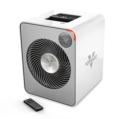 Vornado VMH500 Whole Room Metal Heater with Auto Climate, 2 Heat Settings, Adjustable Thermostat, 1-12 Hour Timer, and Remote, Ice White $144.93 (Reg $193.00)