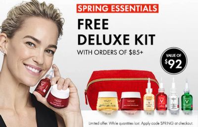 Vichy Canada: Free Deluxe Kit with Order of $85 or More