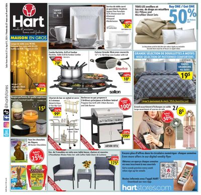Hart Stores Flyer March 27 to April 9
