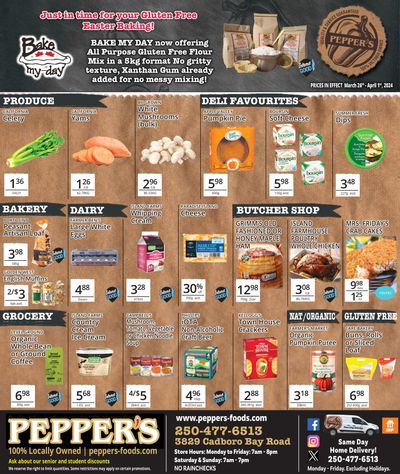 Pepper's Foods Flyer March 26 to April 1