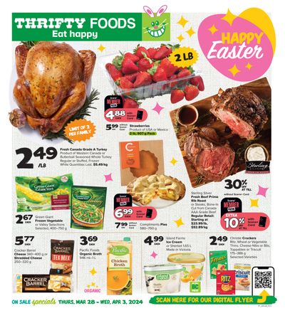 Thrifty Foods Flyer March 28 to April 3