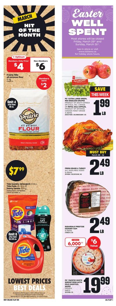 Loblaws (ON) Flyer March 28 to April 3