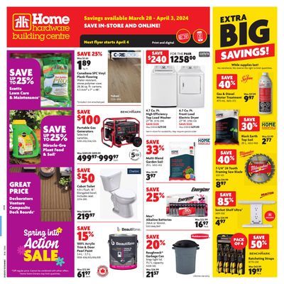 Home Hardware Building Centre (ON) Flyer March 28 to April 3