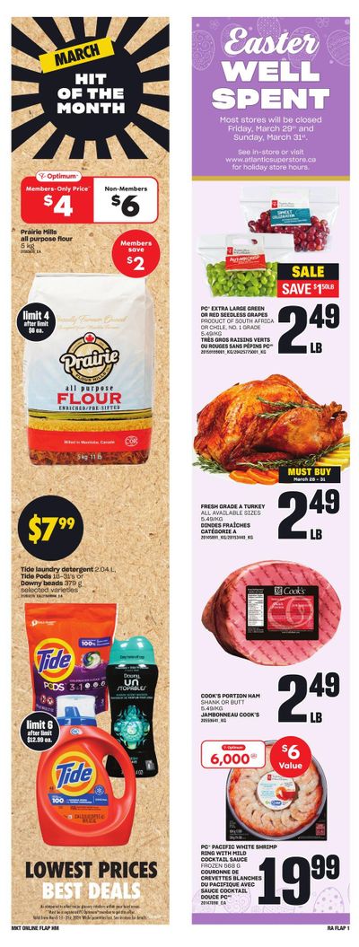 Atlantic Superstore Flyer March 28 to April 3