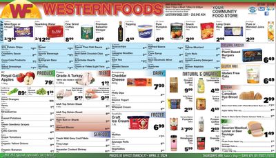 Western Foods Flyer March 27 to April 2